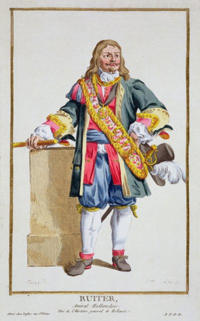 Vizeadmiral Ruyter (1607-76) aus 